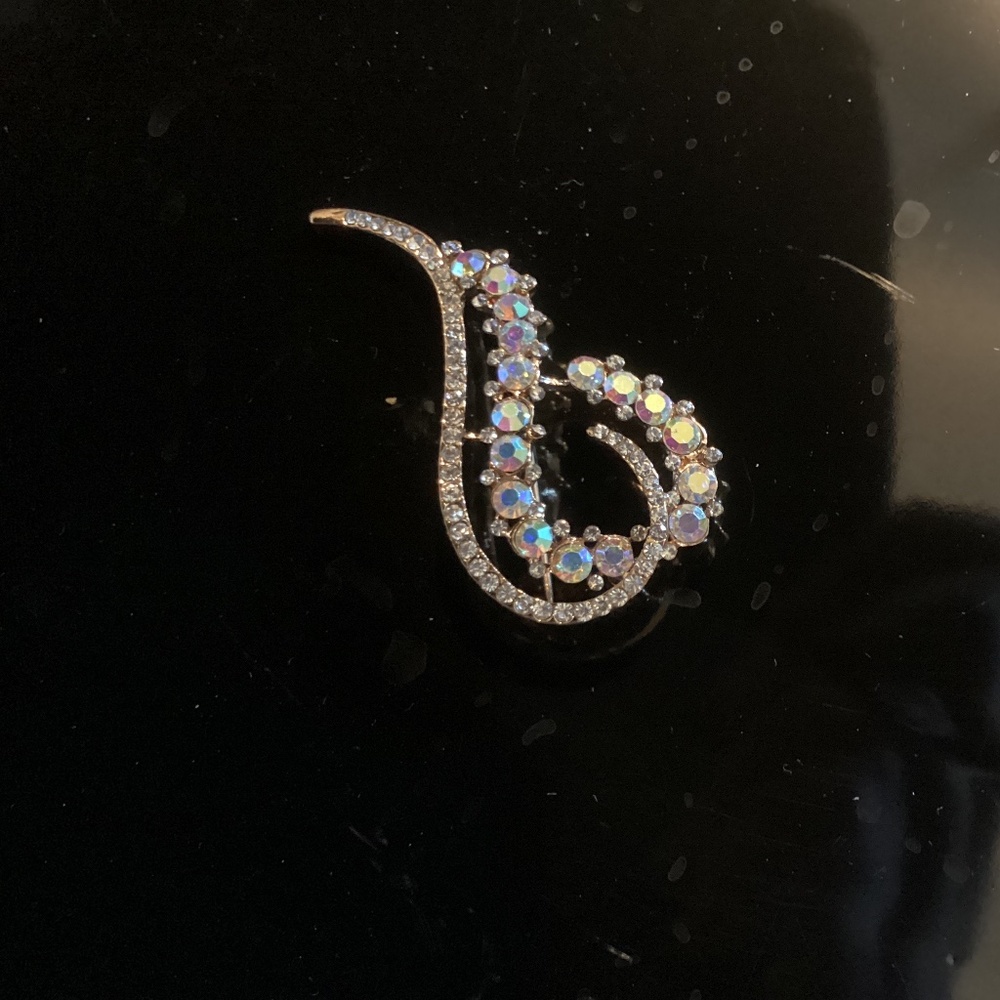 Vintage Rhinestone Hat Pin